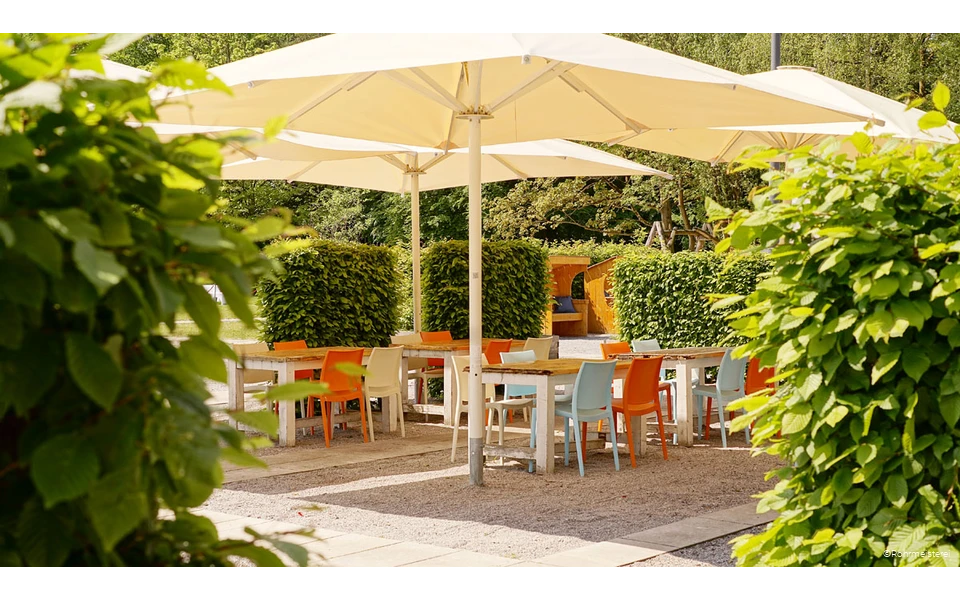 Terrasse der Rohrmeisterei in Schwerte