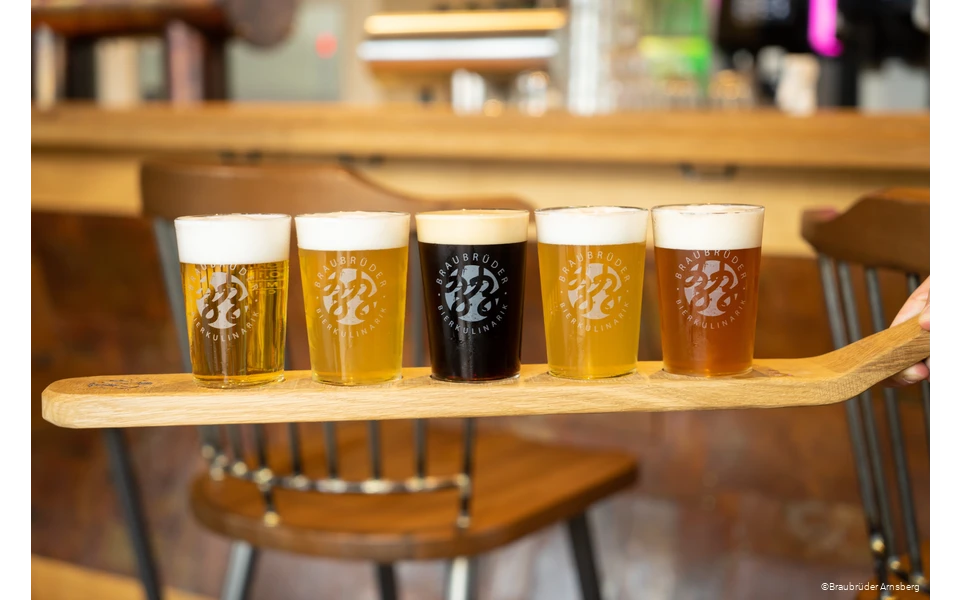 Biersorten im Braubrüder in Arnsberg