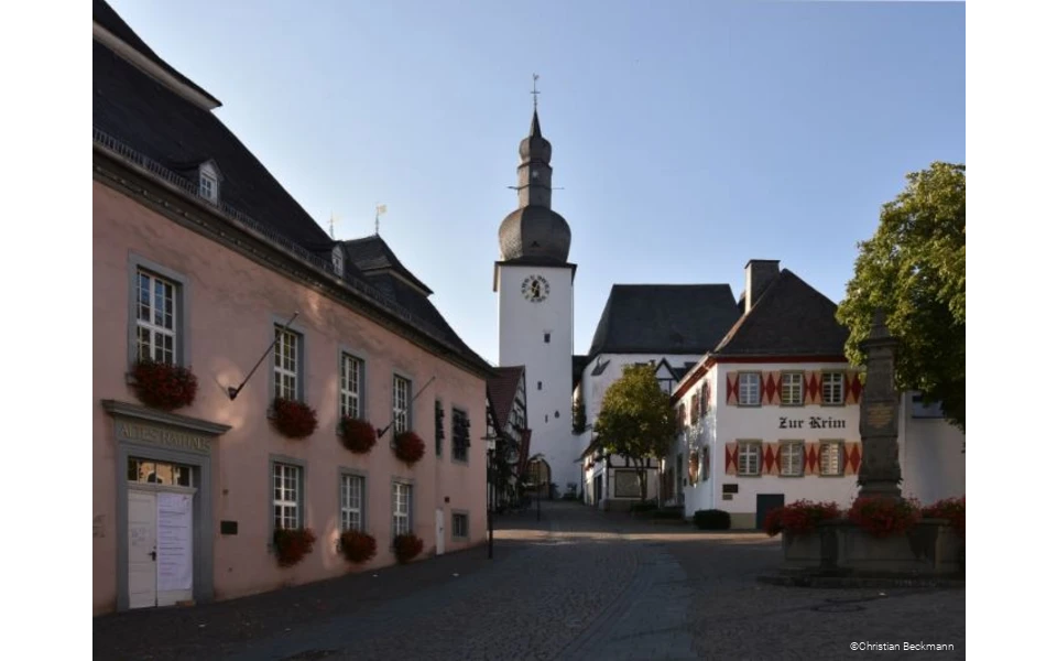 Ansicht der Arnsberger Altstadt