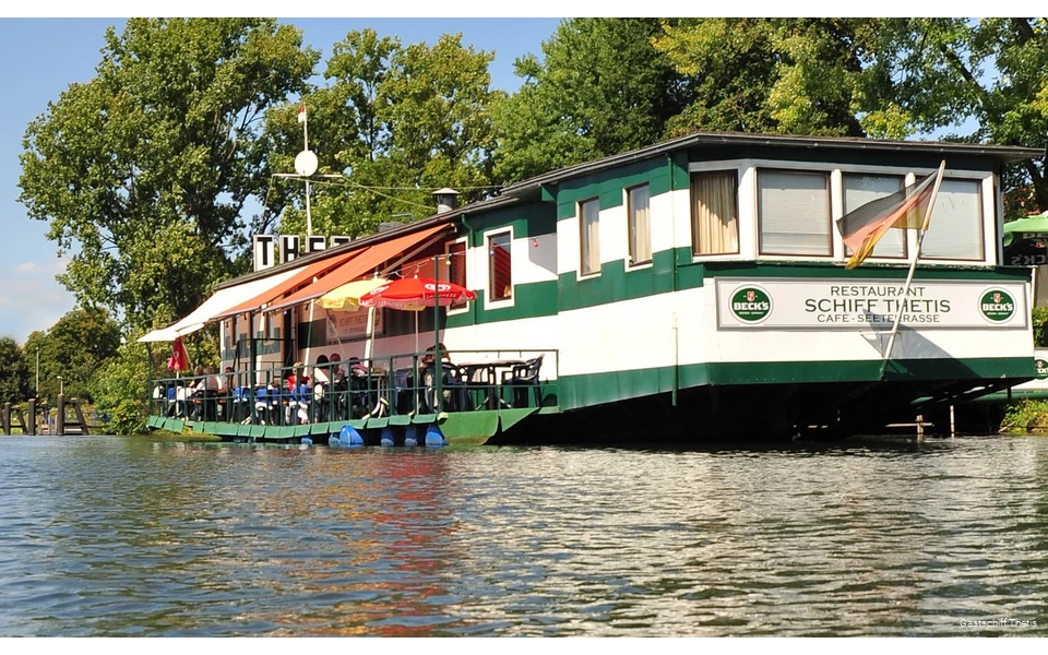 Ansicht des Gastschiff Thetis in Essen-Kettwig