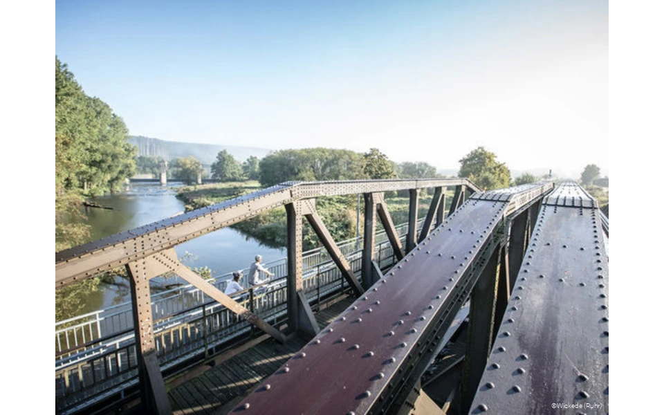 Eisenbahnbrücke in Wickede (Ruhr)
