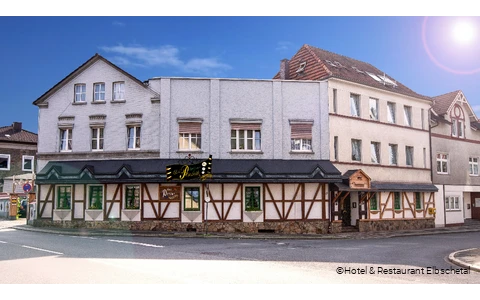 Außenansicht des Hotel & Restaurant Elbschetal