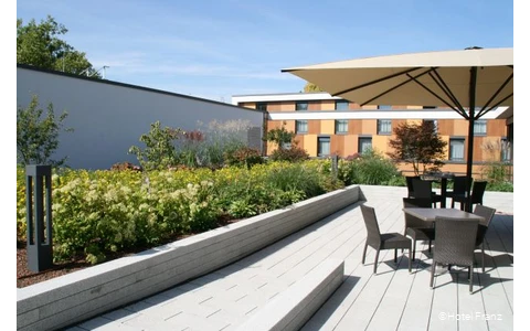 Dachgarten des Hotels Franz in Essen