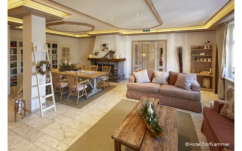 Lobby im Hotel Dorfkammer in Olsberg