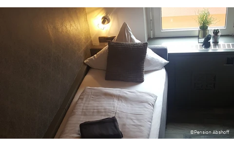Einzelzimmer in der Pension Abshoff in Meschede