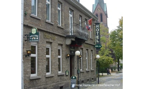 Außenansicht des Hotels Restaurant Westfälischer Hof in Hattingen