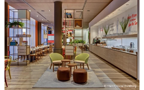 Restaurant des IntercityHotel in Duisburg