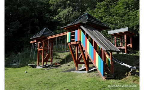 Spielplatz der Pension Waldsauna in Arnsberg