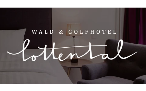 Schriftzug Wald & Golfhotel Lottental