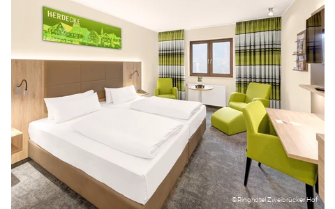 Doppelzimmer im Zweibrücker Hof in Herdecke