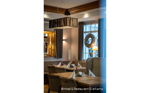 Ansicht des Restaurants im Hotel Overkamp in Dortmund