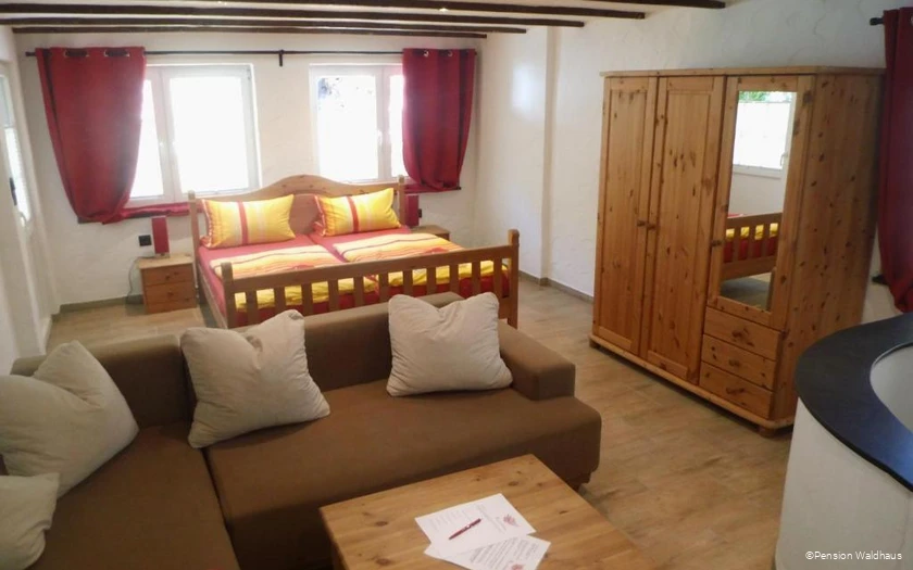 Familienzimmer der Pension Waldhaus in Arnsberg