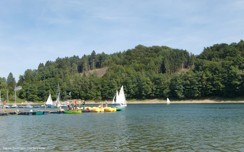 Bergischer Panorama-Radweg, Aggertalsperre