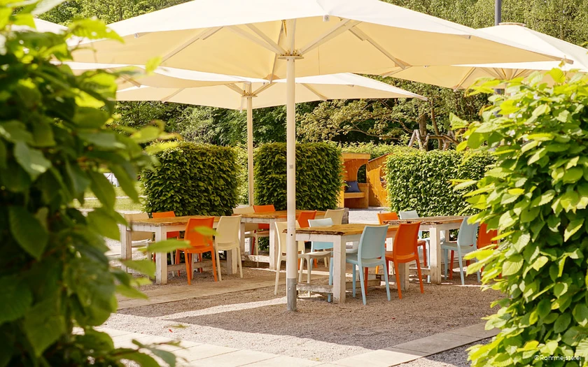 Terrasse der Rohrmeisterei in Schwerte