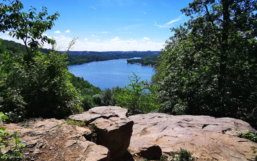 Baldeneysee - Blick vom Baldeneysteig