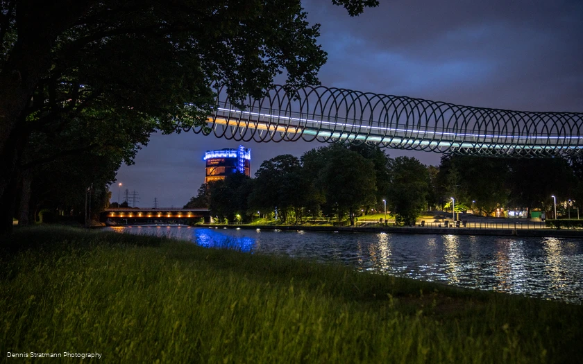 Slinky Springs to Fame am Rhein-Herne-Kanal, Oberhausen