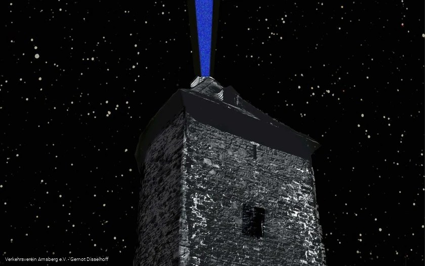 Turm bei Nacht