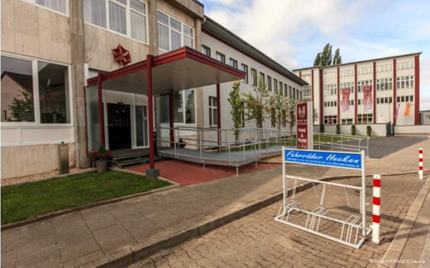 Außenansicht des Ruhr Inn Hotel & Sauna in Hattingen