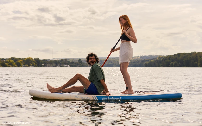Baldeneysee, stand up paddling, Essen