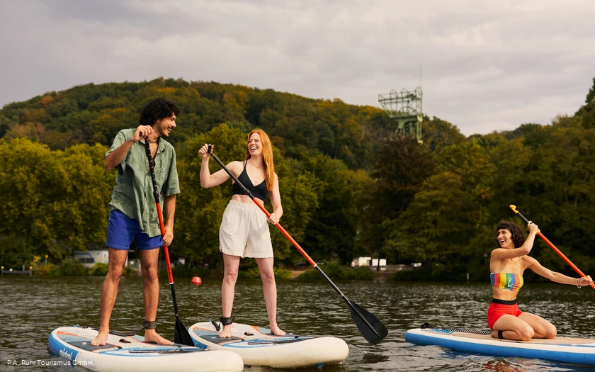 Baldeneysee, stand up paddling, Essen