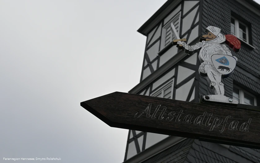 Eversberg - Altstadtpfad - Wegweiser
