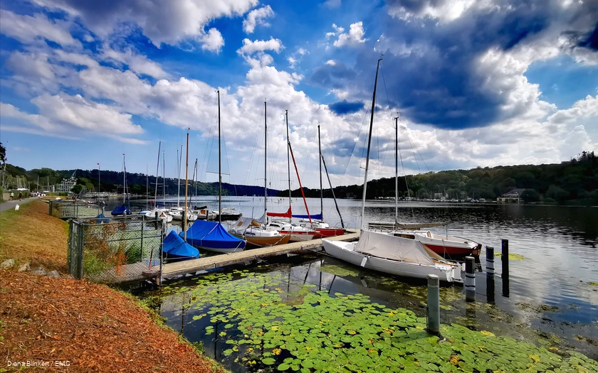 Boote am Baldeneysee