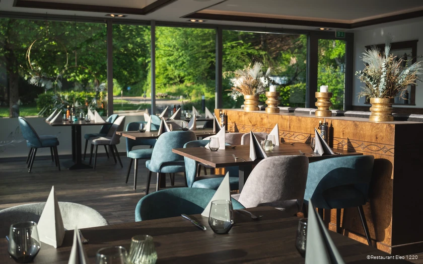 Innenansicht des Restaurants Eleo 1220 in Arnsberg