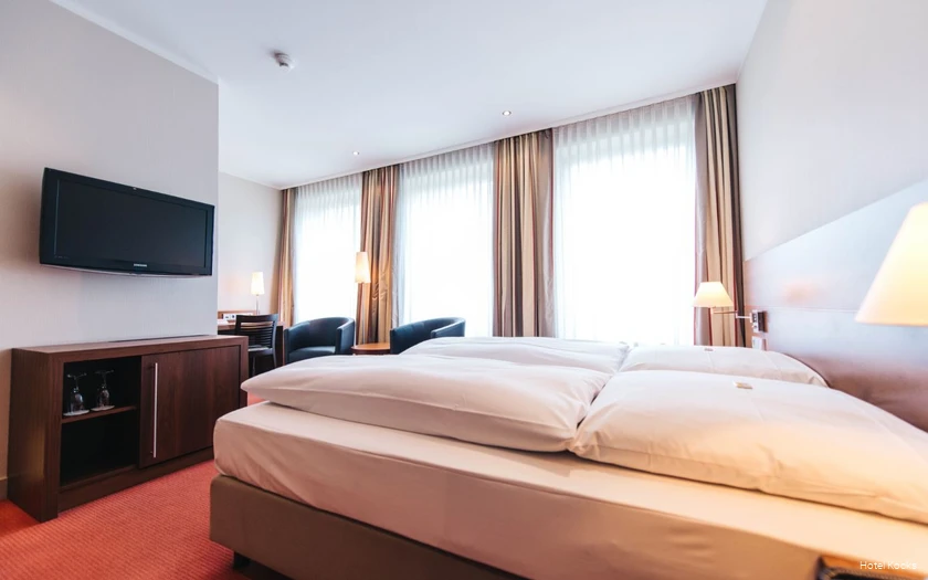 Doppelzimmer des Hotel Kocks in Mülheim an der Ruhr