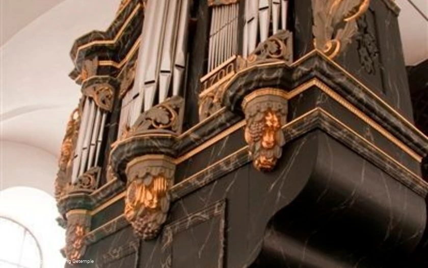 Detail Klausing-Orgel