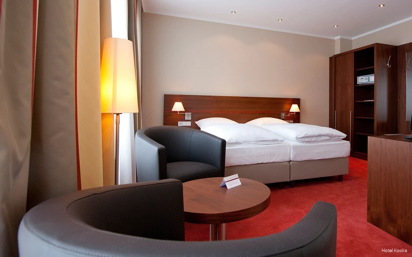 Doppelzimmer des Hotel Kocks in Mülheim an der Ruhr
