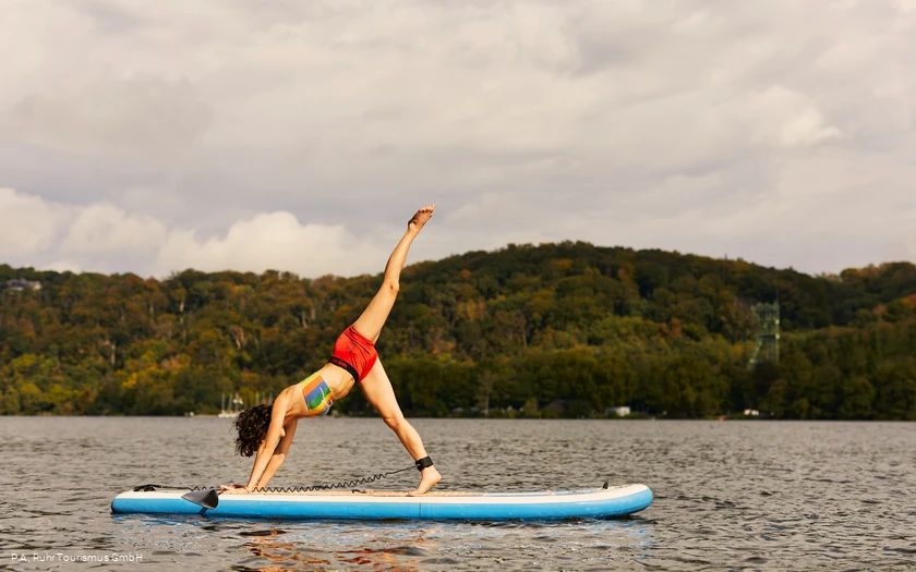 Baldeneysee, stand up paddling, Essen