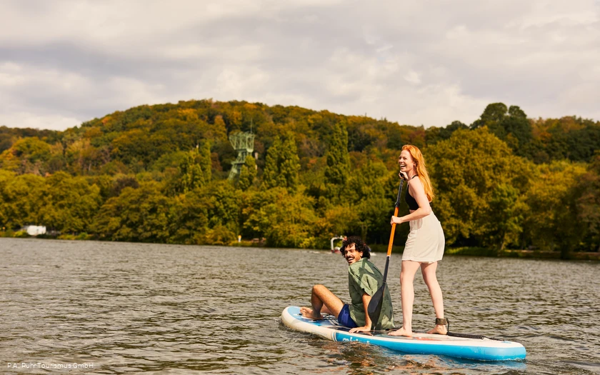 Baldeneysee, stand up paddling, Essen