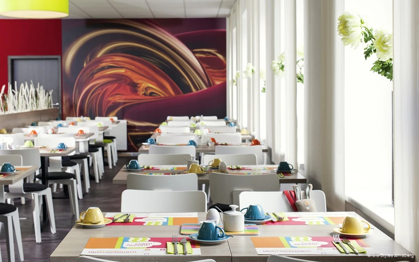 Frühstücksraum des Ibis Styles in Arnsberg