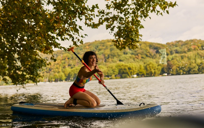 Baldeneysee, stand up paddling, Essen
