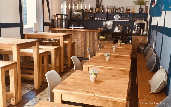 Restaurant des HeimatHerz Hotels Garni in Herdecke