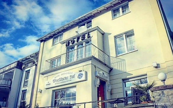 Außenansicht des Westfälischen Hofs in Wetter