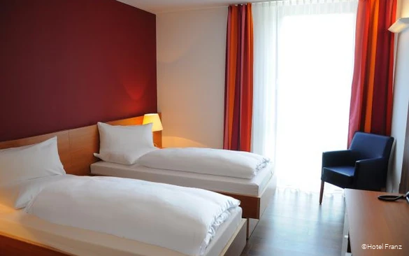 Doppelzimmer im Hotel Franz in Essen