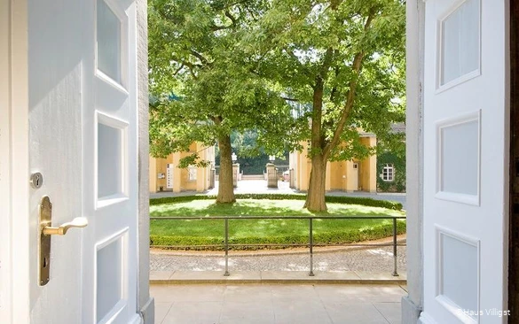 Blick in den Innenhof des Haus Villigst in Schwerte