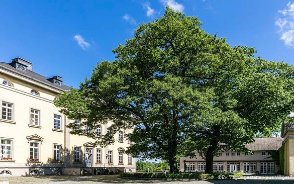 Außenbereich der Ev. Tagungsstätte Haus Villigst in Schwerte