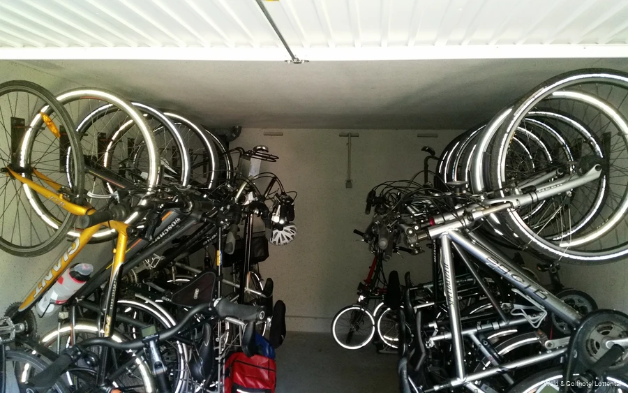 Fahrradgarage des Wald & Golfhotel Lottental in Bochum