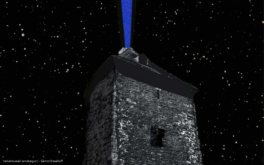 Turm bei Nacht