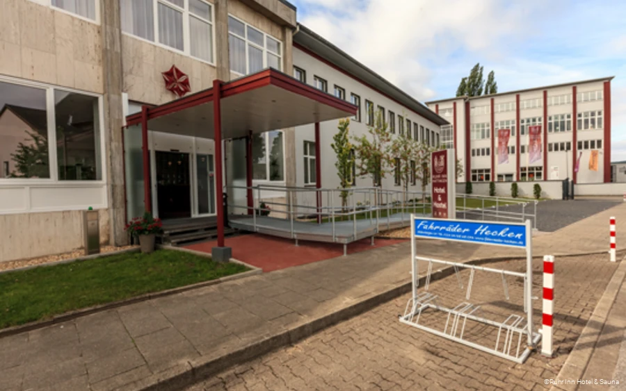 Außenansicht des Ruhr Inn Hotel & Sauna in Hattingen