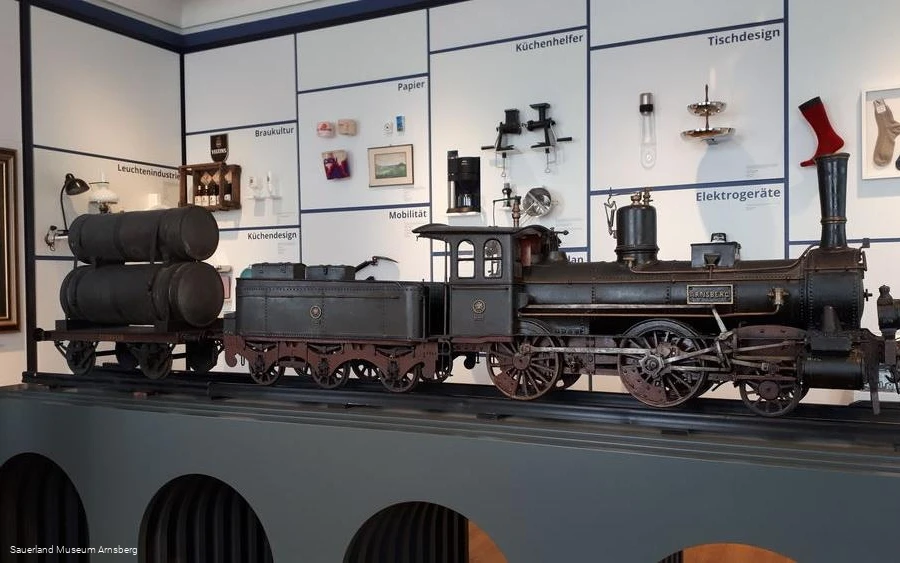Eisenbahnmodell im Sauerland-Museum Eisenbahnmodell im Sauerland-Museum
