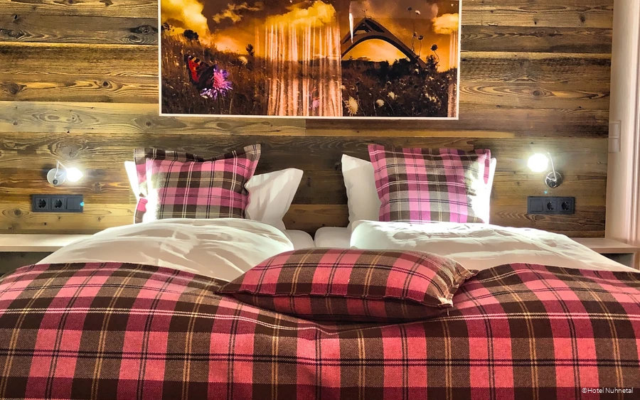 Doppelzimmer im Hotel Nuhnetal in Winterberg