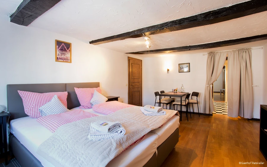 Zimmeransicht des Hotels Gasthof Ratskeller in Arnsberg