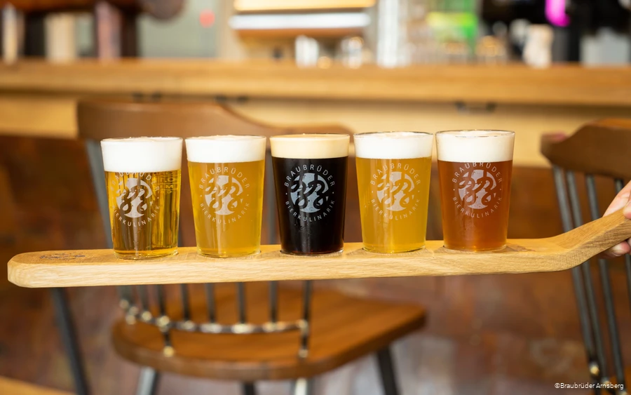 Biersorten im Braubrüder in Arnsberg