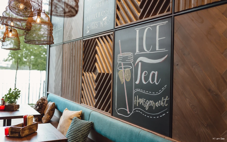 Innenbereich des H1 am See