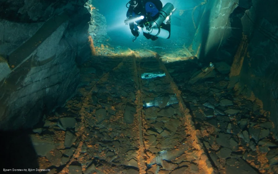 Bergwerktauchen in Nuttlar