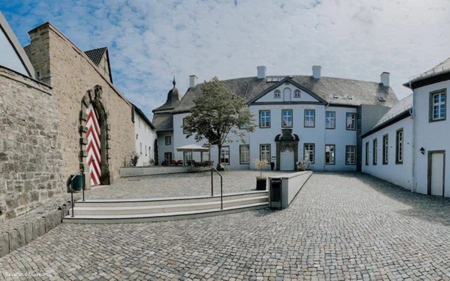 Sauerland-Museum: Innenhof Sauerland-Museum: Innenhof