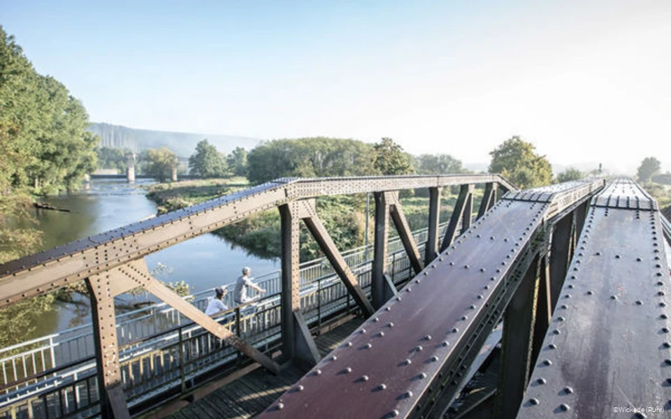 Eisenbahnbrücke in Wickede (Ruhr)